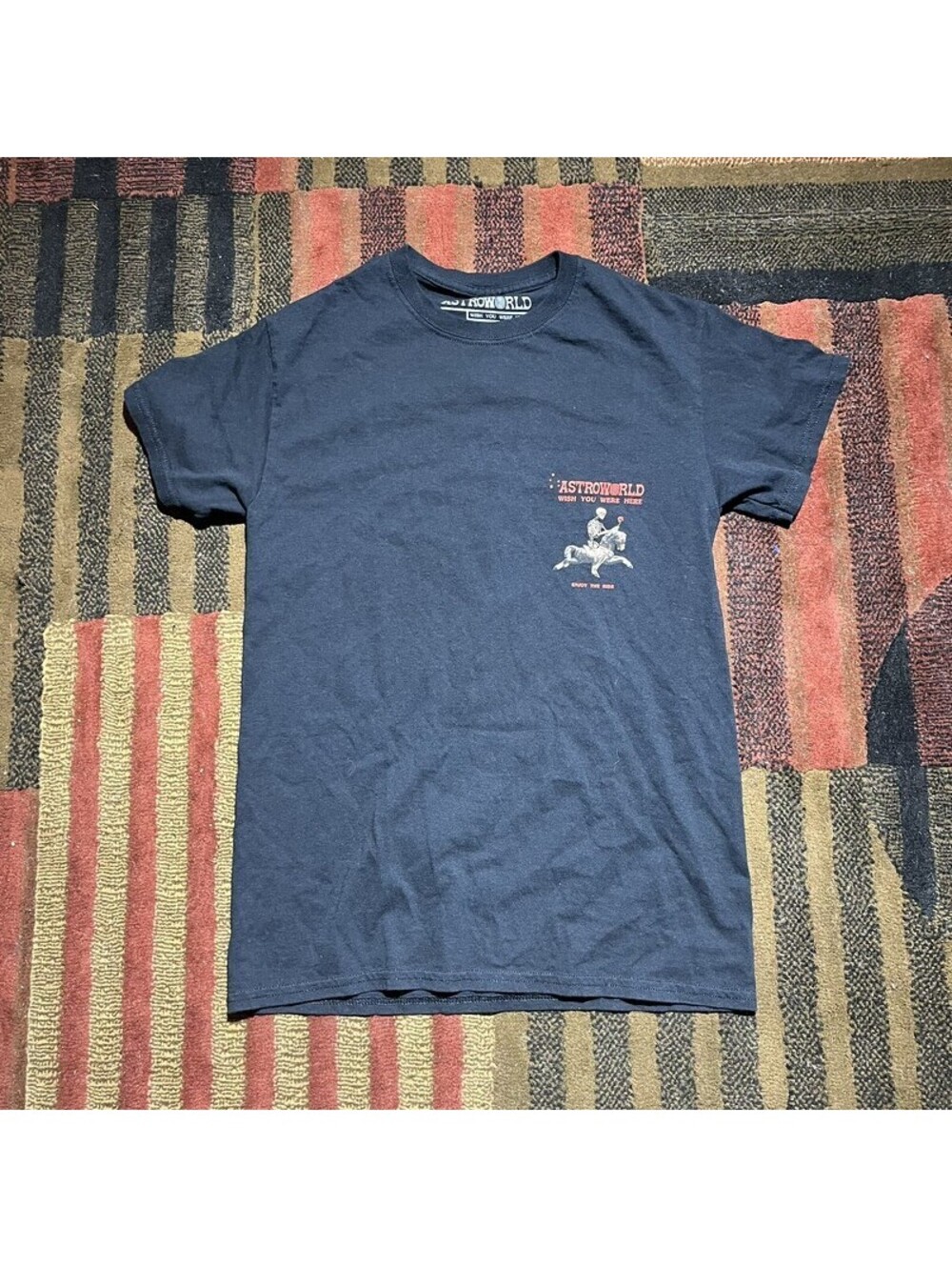 Travis Scott Astroworld Wish You Were Here T Shirt Mens S